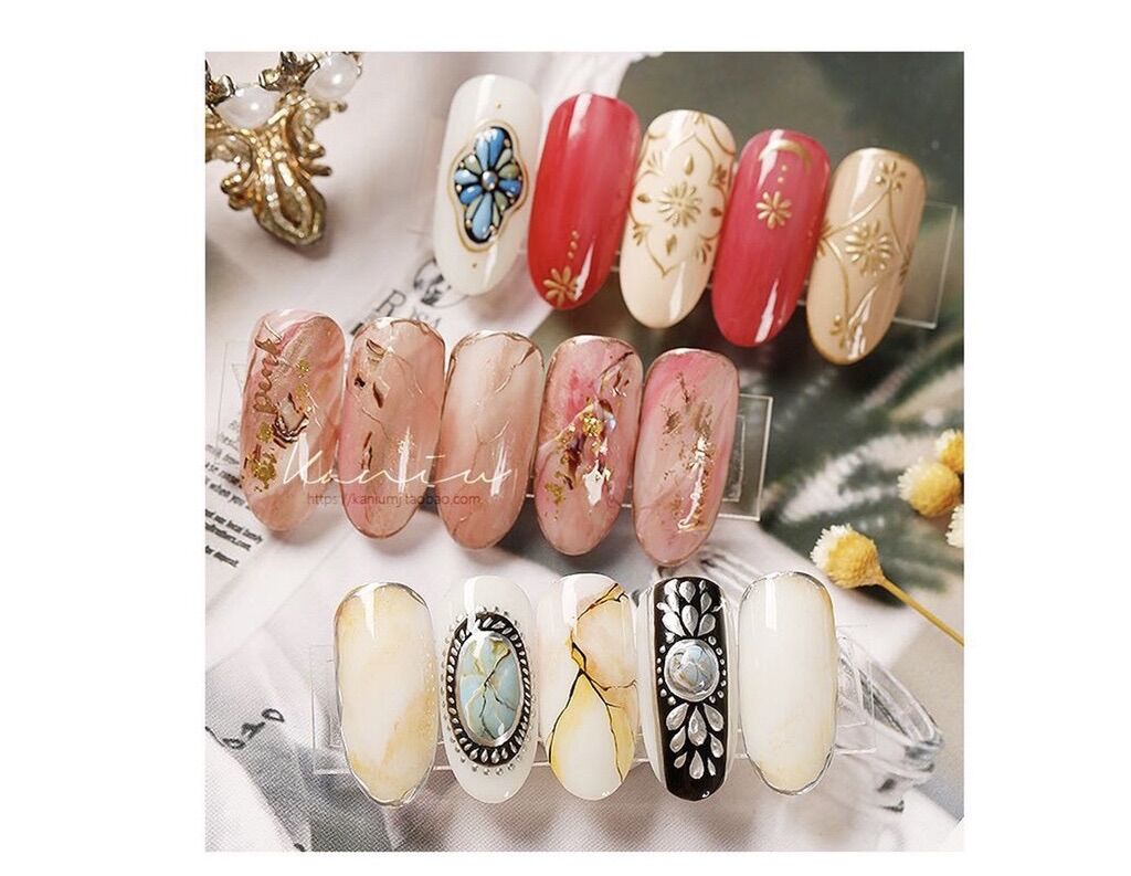 Gel metal dùng vẽ viền nail
