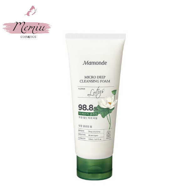 Sữa rửa mặt Mamonde Lotus Micro Deep Cleansing Foam