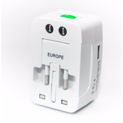 Ổ cắm điện du lịch đa năng AT3 MPE ( có cổng usb)