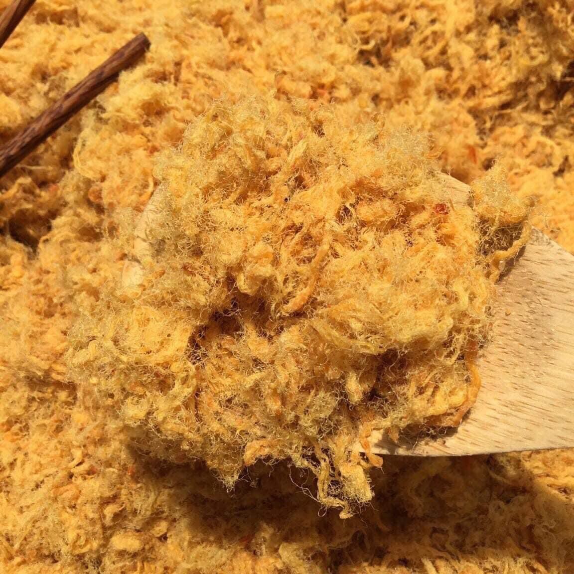 Chà bông heo xù sợi hủ pet 300gr