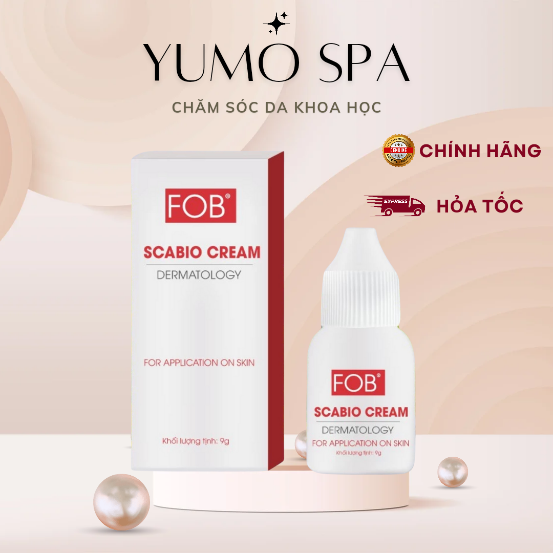 Scabio cream FOB - Chăm sóc ghẻ ngứa, sẩn ngứa, ghẻ xốn