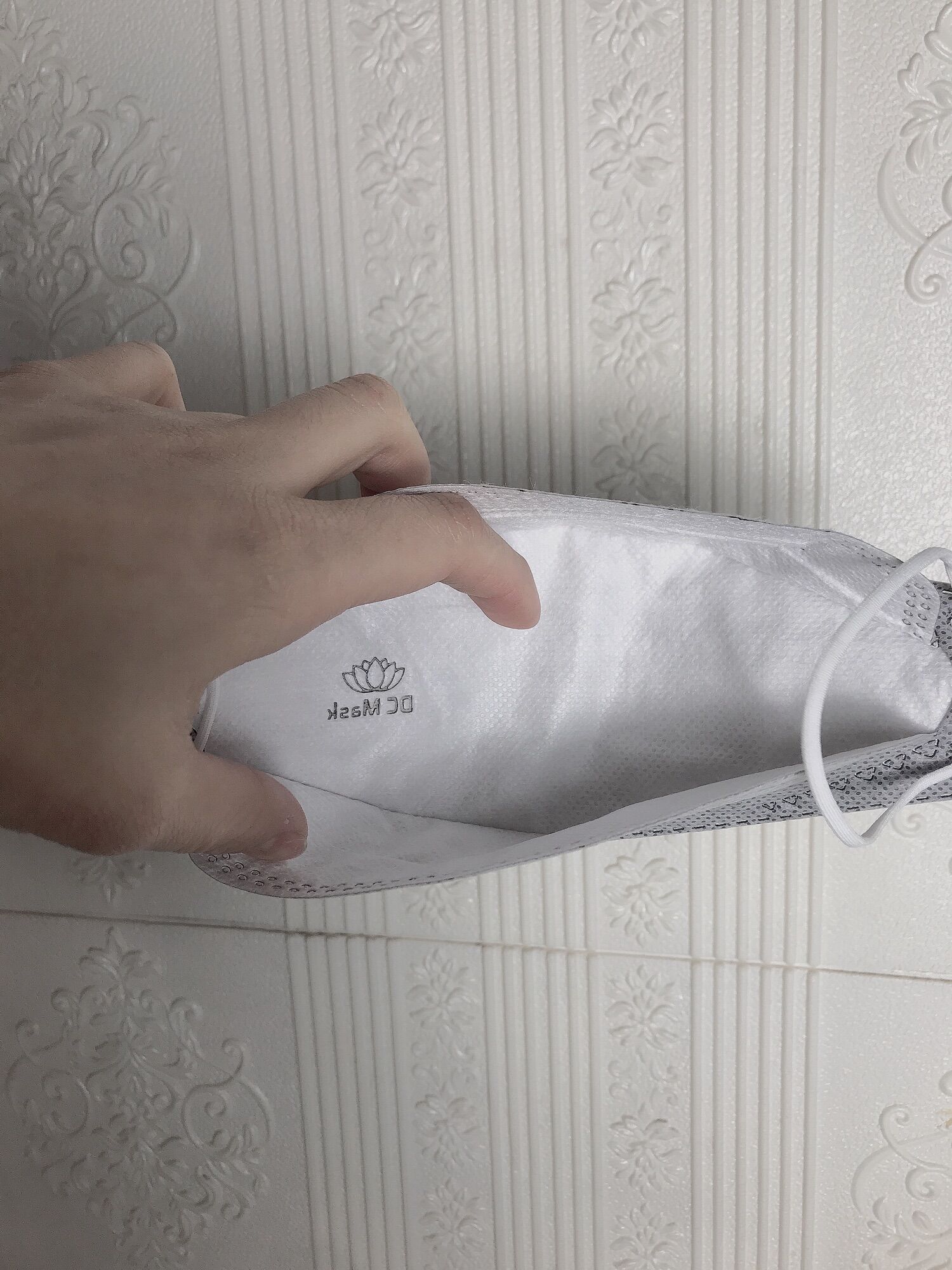 Khẩu trang Kf94 Dc mask màu xám thùng 300 chiếc