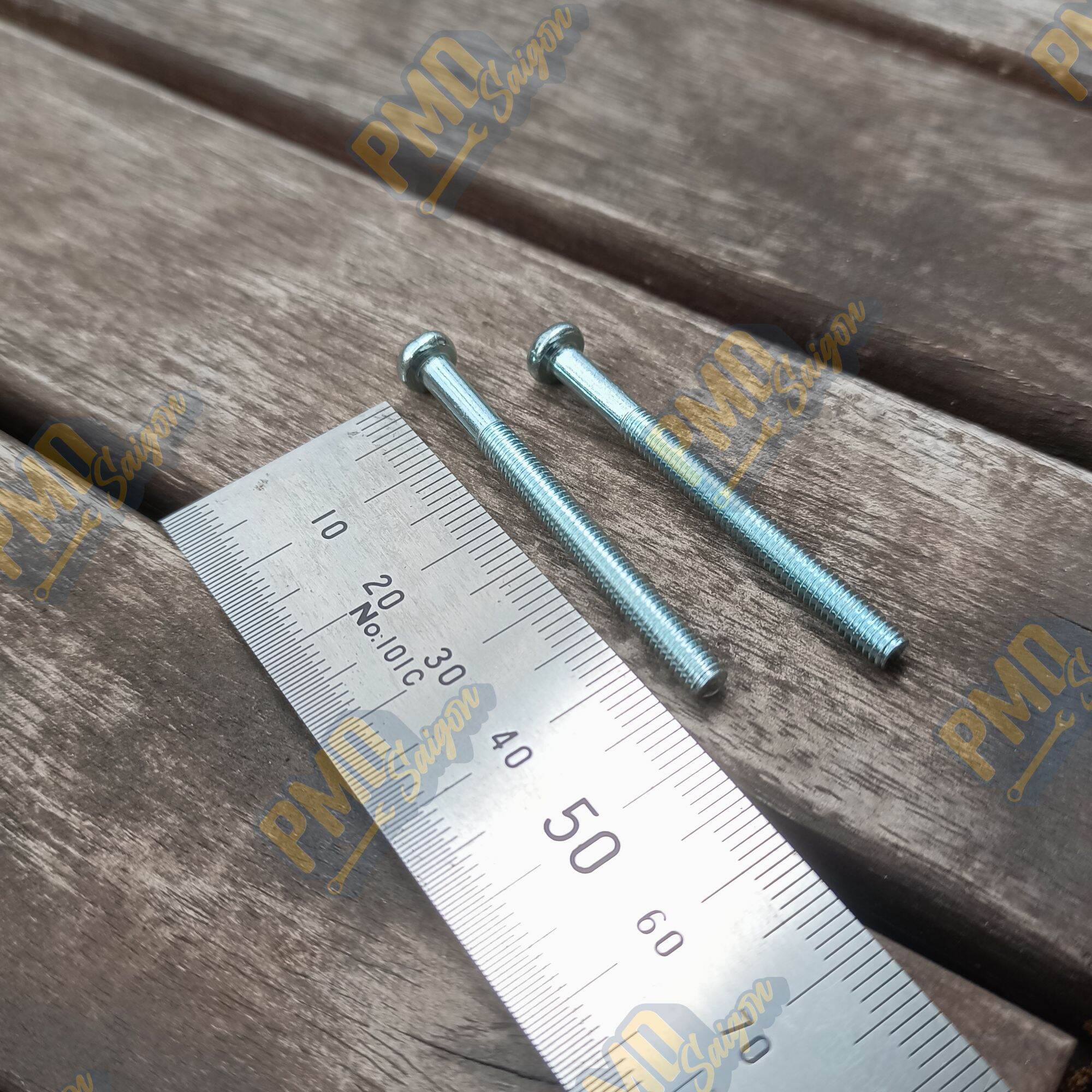 Cặp ốc chụp đèn lái, đèn hậu xe cub 81, 78 đời cũ