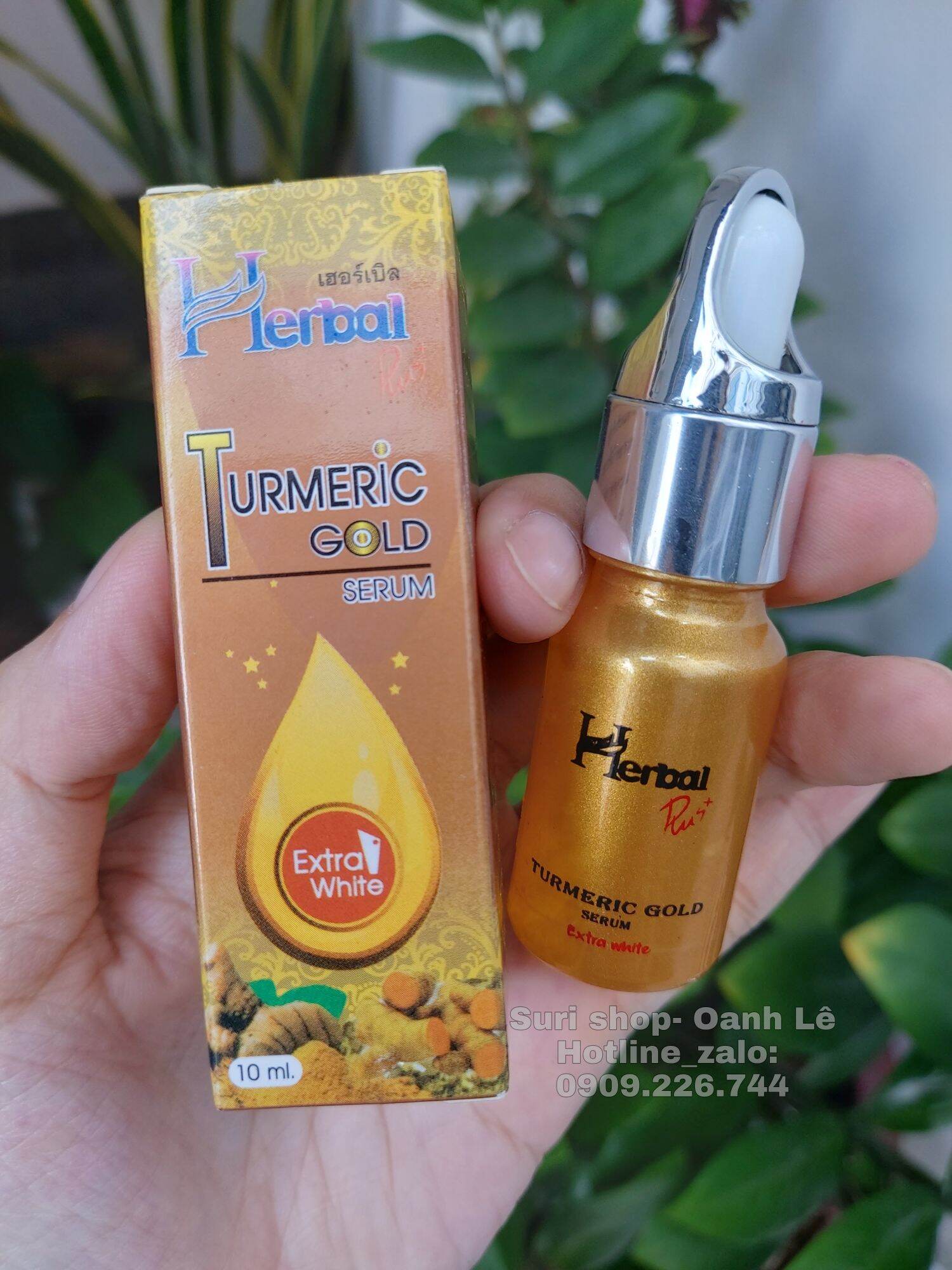 Serum nghệ Herbal Thái Lan ngừa mụn,hết thâm do mụn.