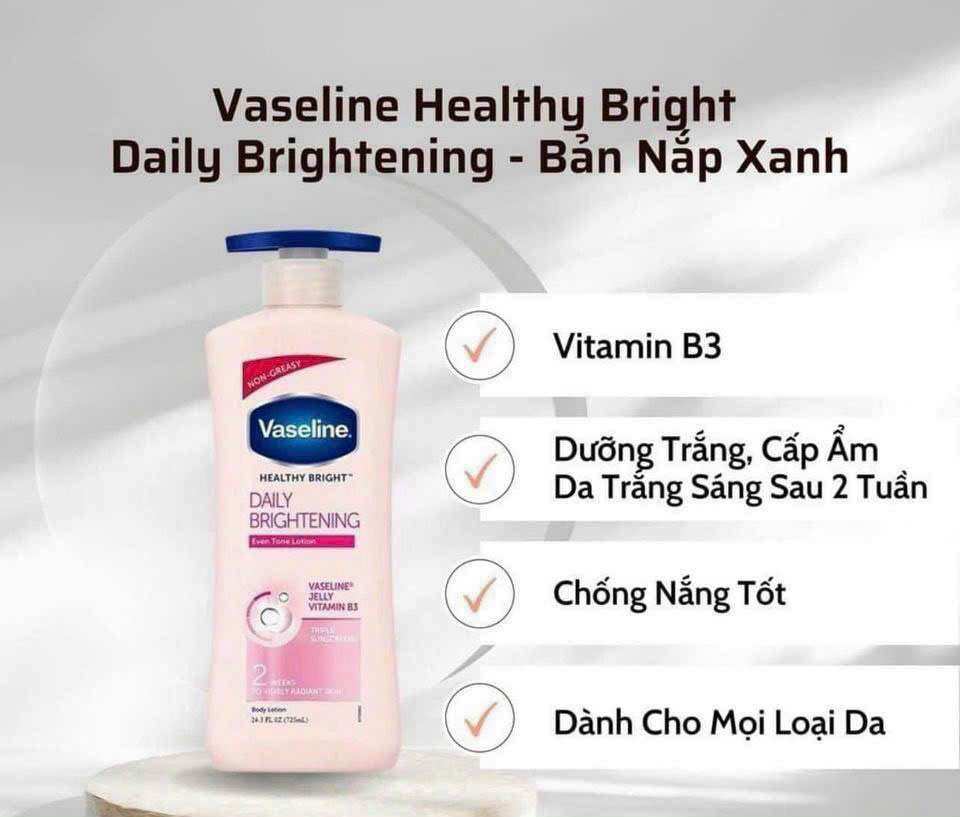 Sữa dưỡng thể VASELINE 725ml Mỹ