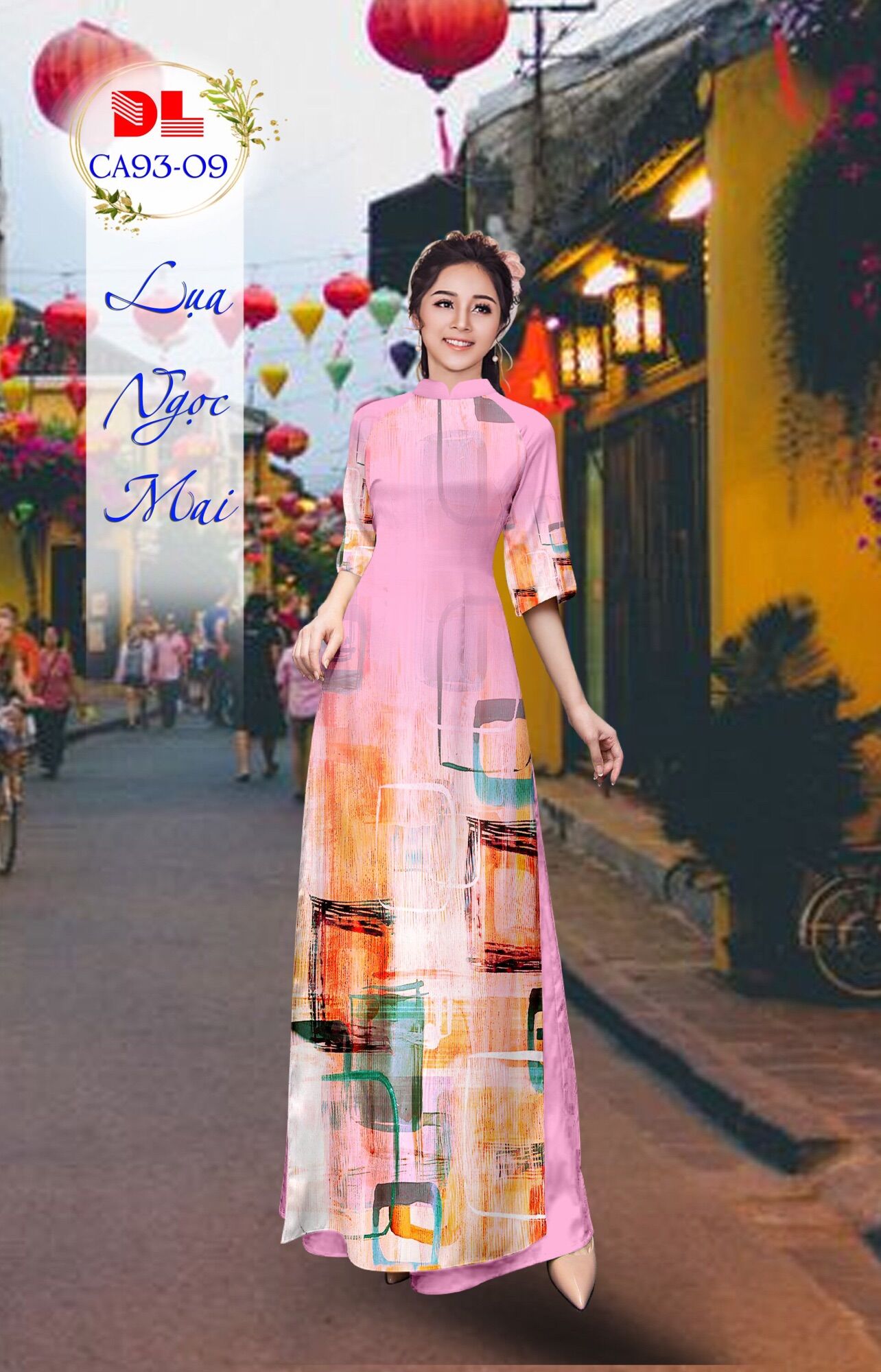 Vải áo dài lập thể