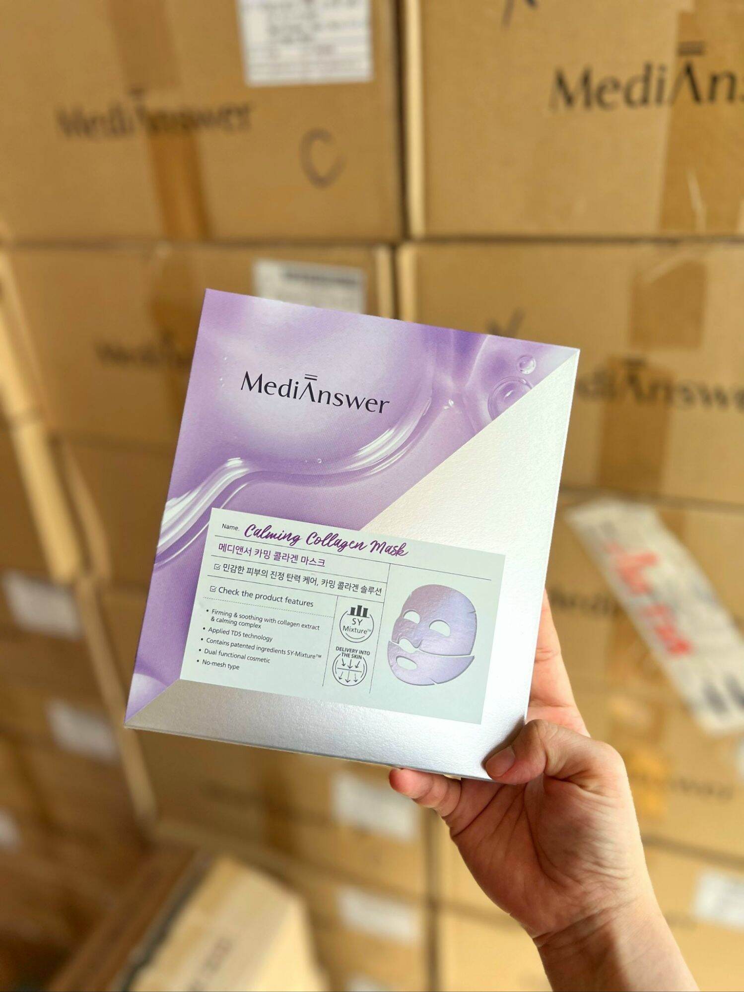 Mặt Nạ Thạch Collagen Medianswer Pure Collagen Tươi Vita Collagen Mask