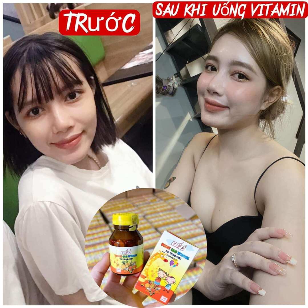 ( Combo 3 hộp ) Vitamin Tăng Cân TP Thái Lan 100 viên [ Có check mã vạch sp chính hãng ]