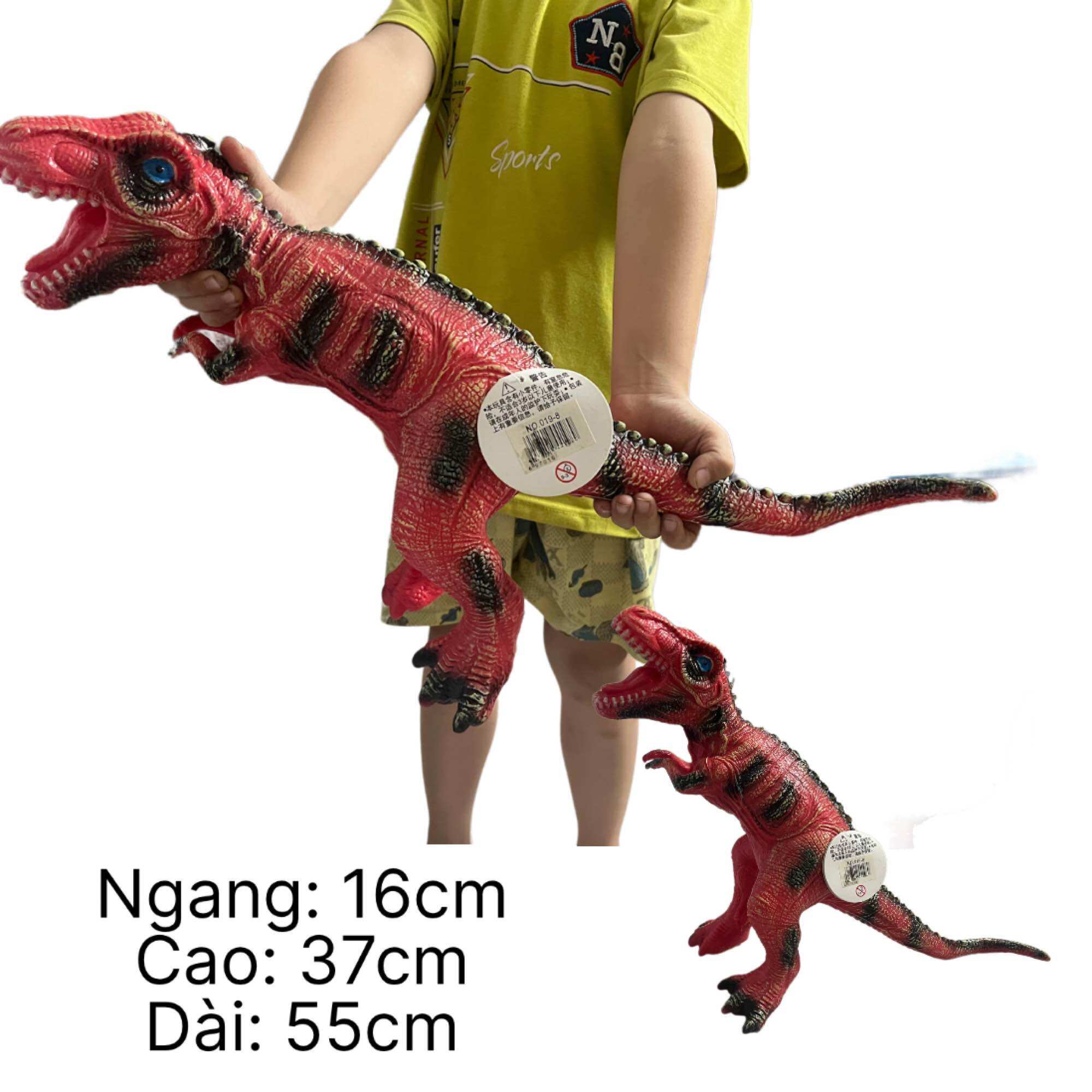 Khủng long cao su mềm có âm thanh