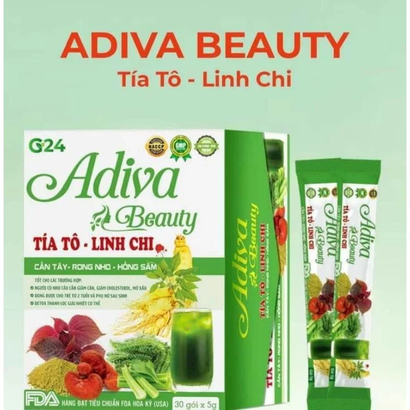 Thải độc adiva beauty - thanh lọc cơ thể,mát gan