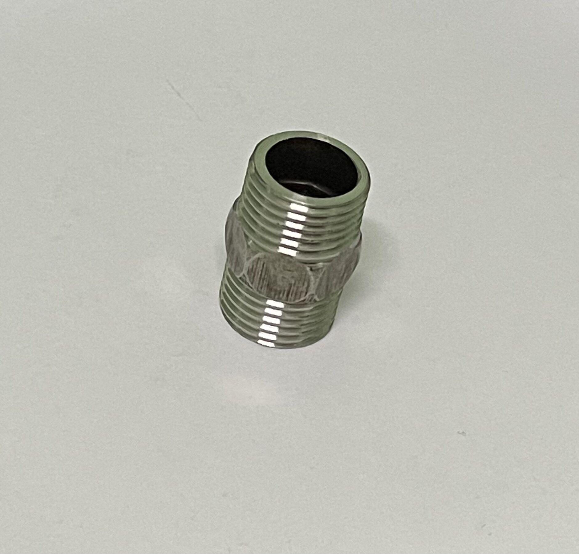 Kép inox 21 (304) (Kép Nối 2 Đầu Ren )