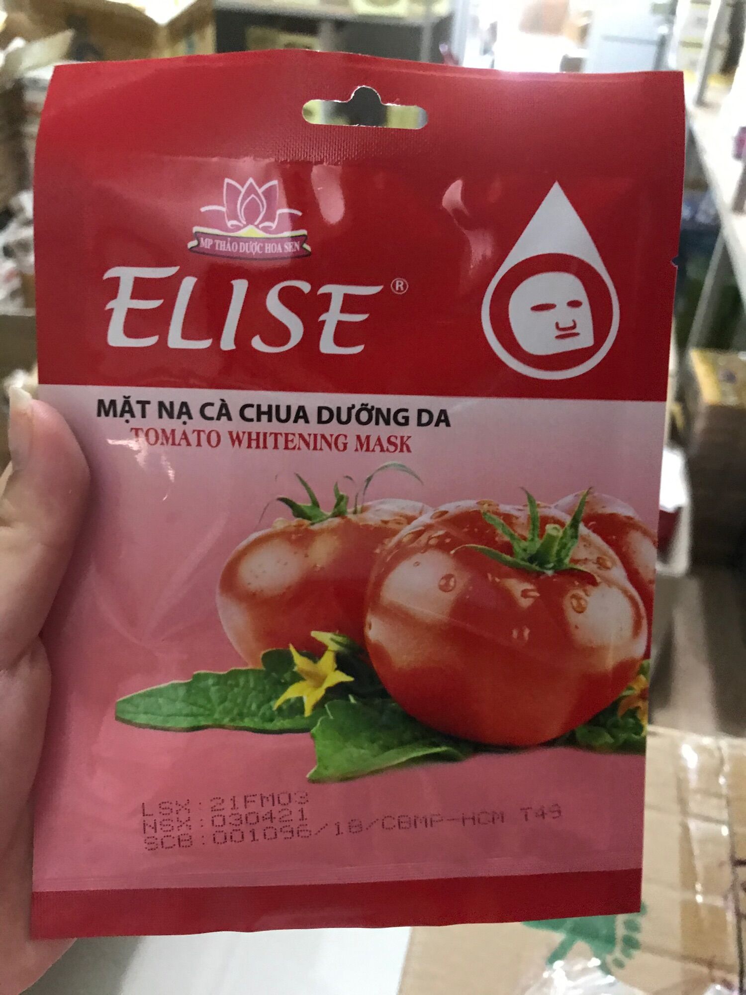 Mặt nạ Elise cà chua
