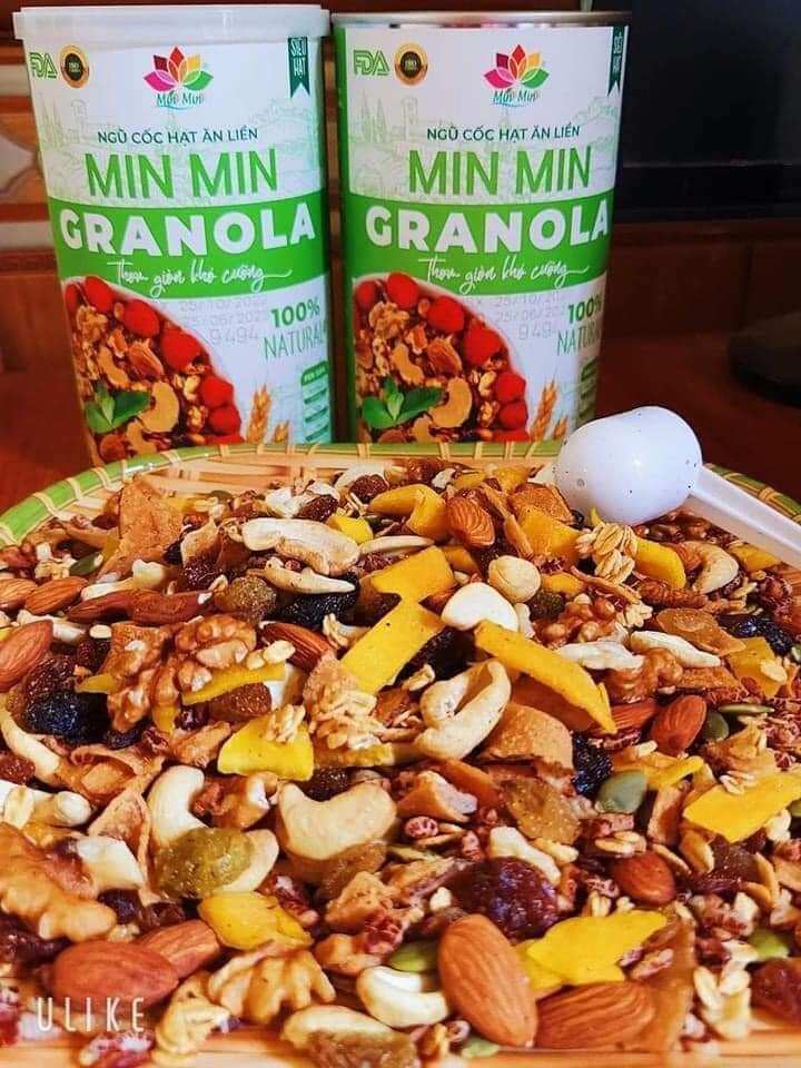 Ngũ cốc hạt min min granola