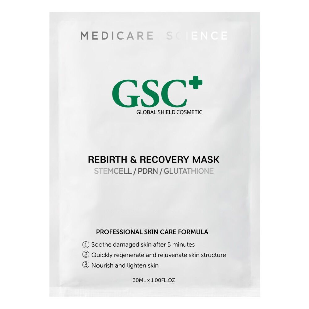 Mặt Nạ Tế Bào Gốc Giảm Đỏ Sau Lăn Kim, Phi Kim Gsc