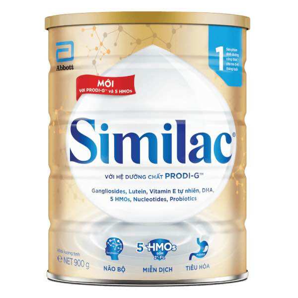 Sữa bột similac iq plus hmo 1 900g date 2025