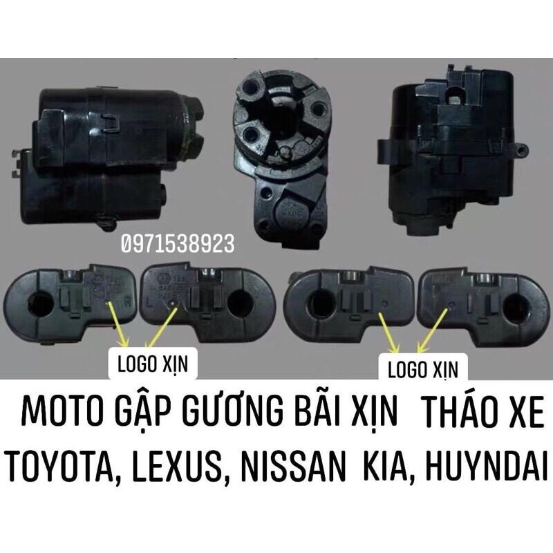 Motor gập gương toyota, kia, huyndai, chevrolet, mazda, honda