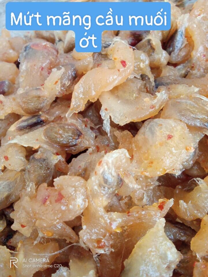 Mứt mãng cầu muối ớt cay_100k/túi 500g