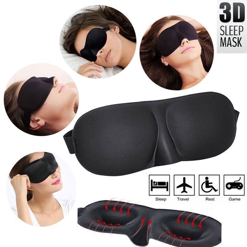Mặt Nạ Mắt,Bịt Mắt Ngủ 3D Cao Cấp