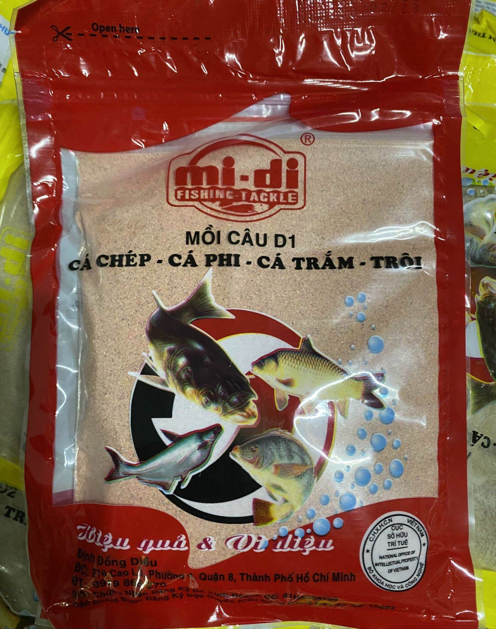 Mồi câu cá d1-d2-d3