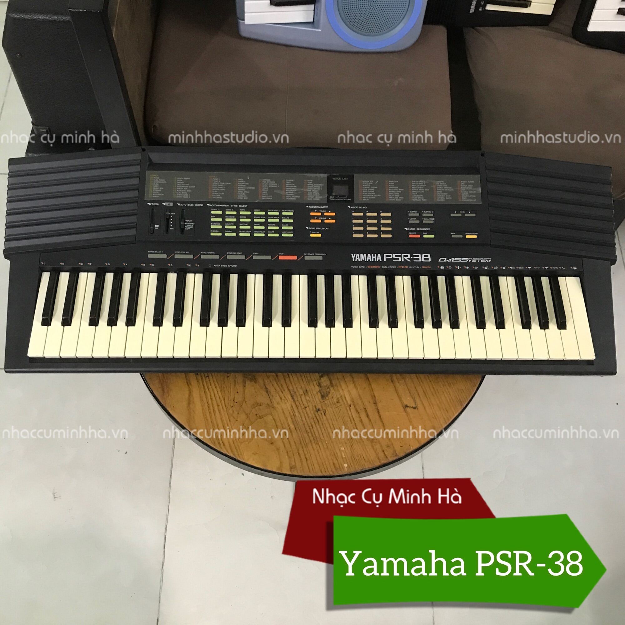 Organ Yamaha PRS-38 DASYSTEM (Made in Japan) đàn Nhật xin đã qua sử dụng, chạy hoàn hảo