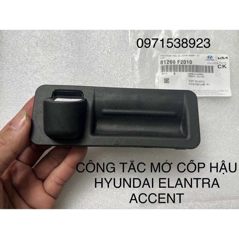Công tắc mở cốp hậu hyundai elantra accent 2016-2021 xịn 81260f2010
