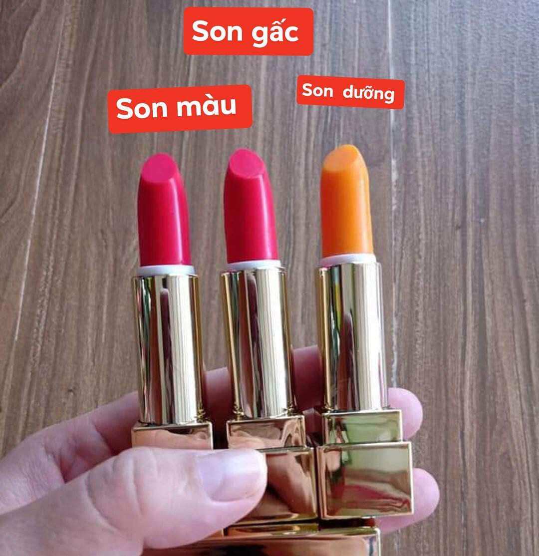 son gấc màu đỏ hồng