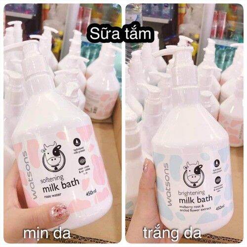 (Chính Hãng) Sữa Tắm Trắng Da WATSONS Thái Lan - 450ml
