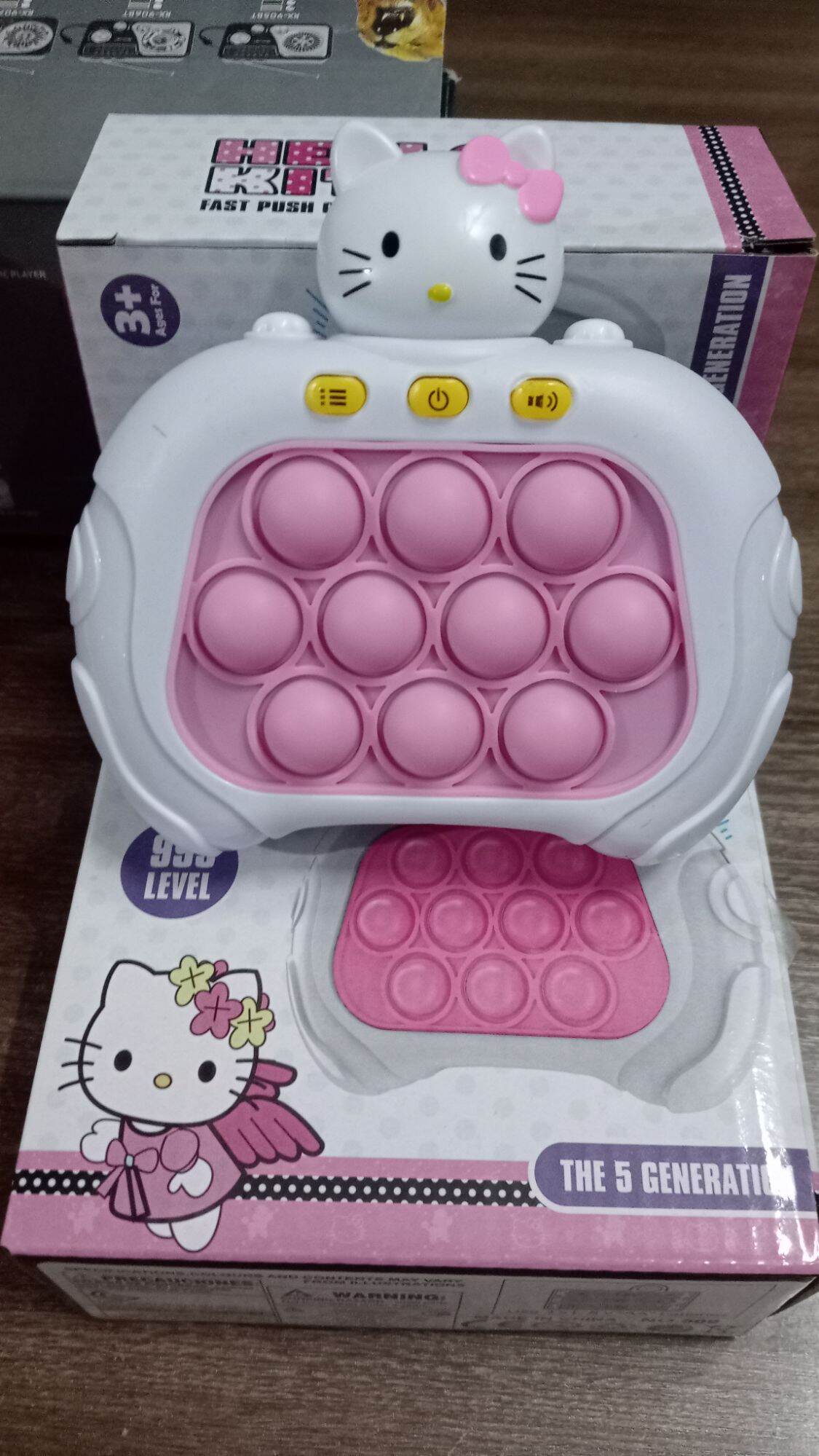 Đồ chơi pop it thế hệ mới - Máy chơi điện tử pop it nhấn nút (tặng kèm pin)