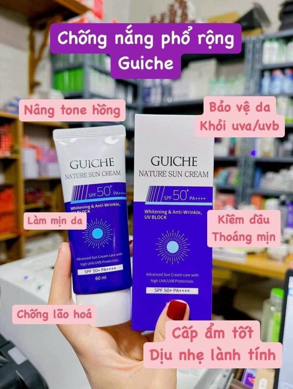 [Chính hãng] Kem chống nắng Guiche