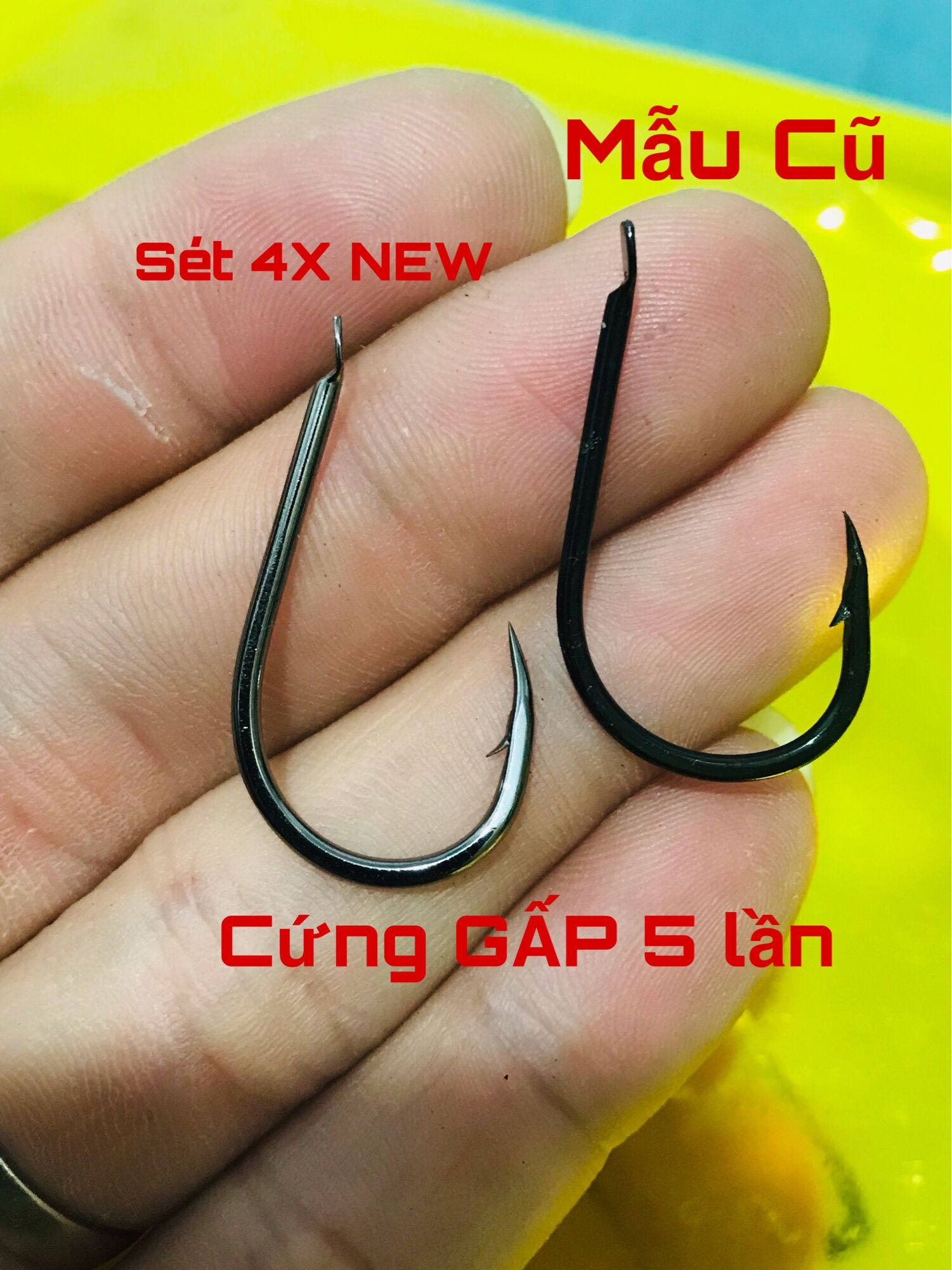 100 lưỡi sét 4x câu cá size 11 nhật bản