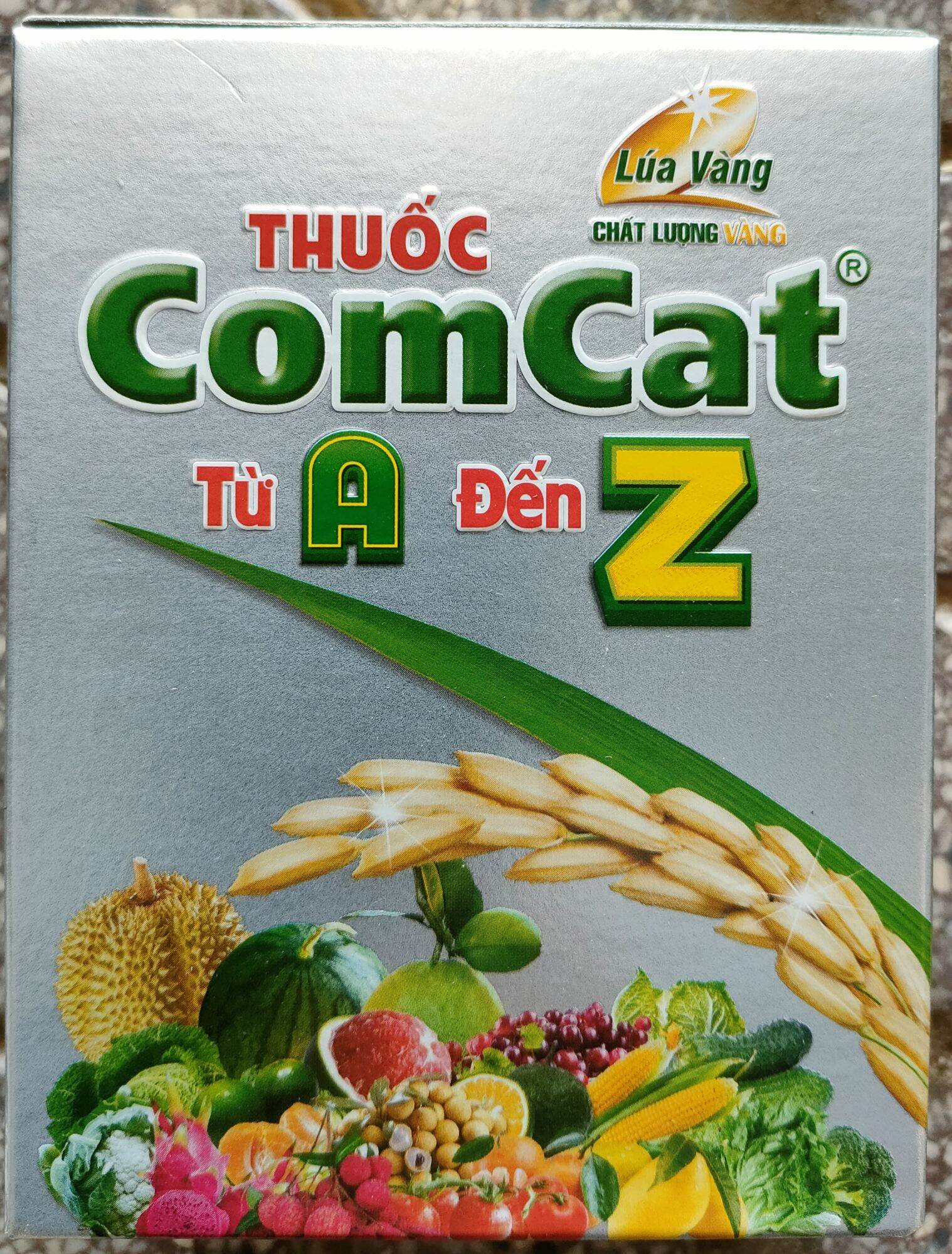 Combo 10 gói Lúa Vàng Comcat AZ 150WP gói 7,55gr