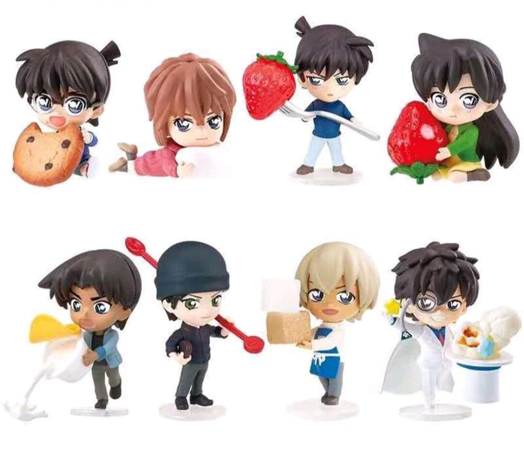 Mô hình Conan: Conan Shinichi Ran Haibara Hattori Amuro Akai Kid
