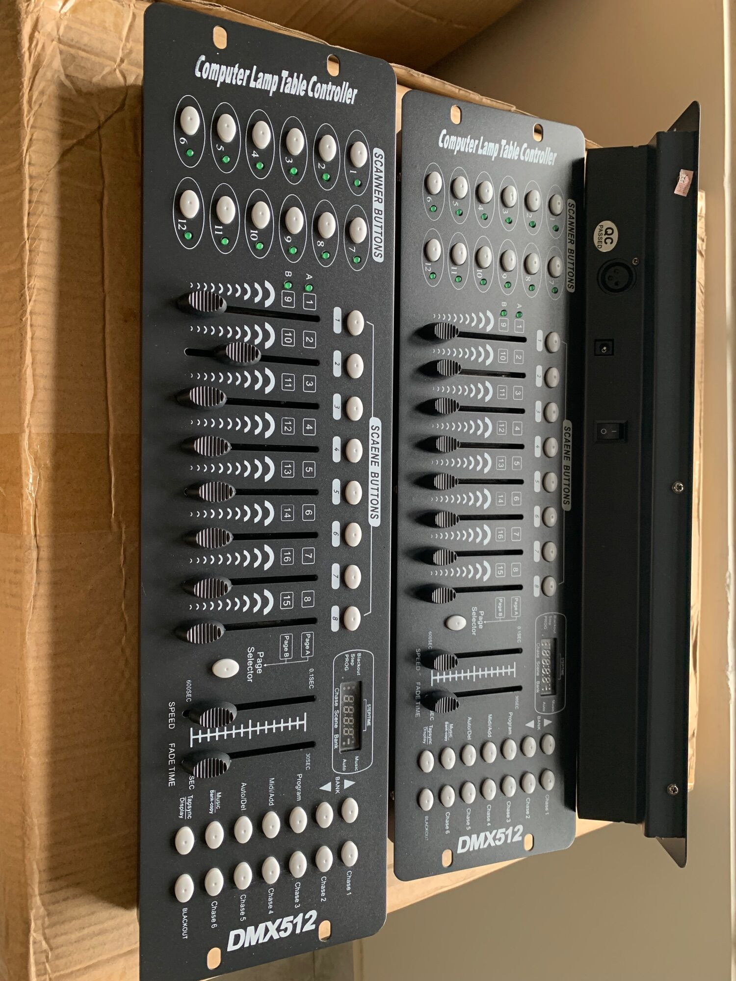 Bàn khiển ánh sáng dmx 512