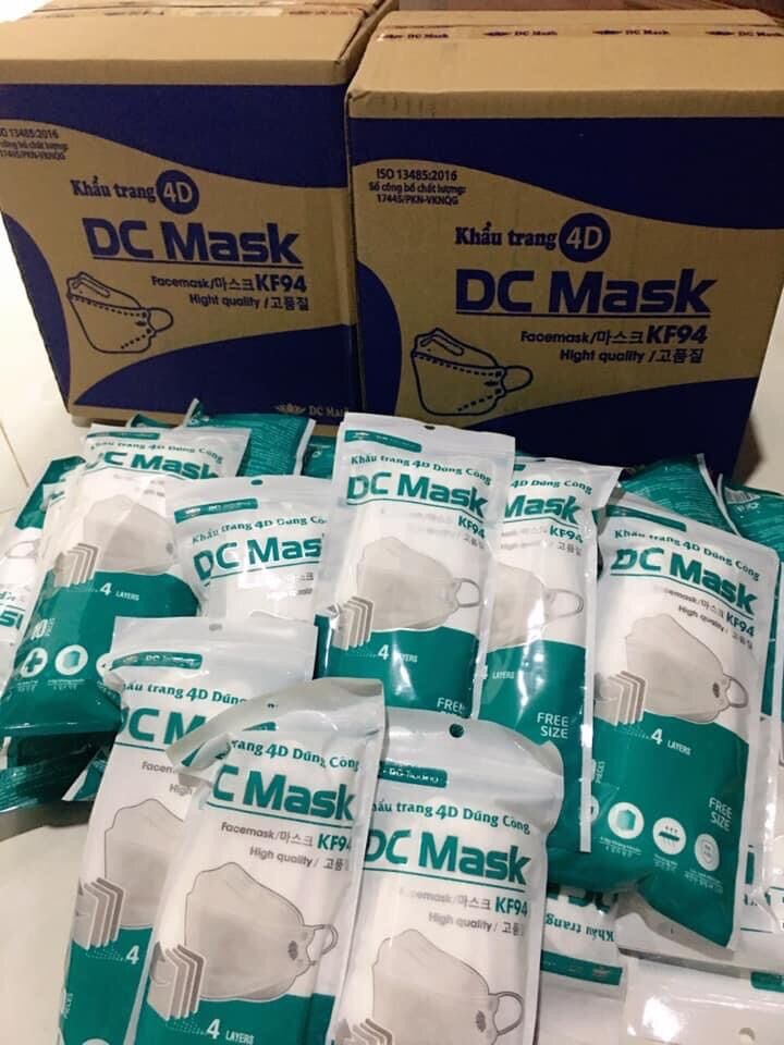 Khẩu trang y tế KF94 DC mask set 50 chiếc