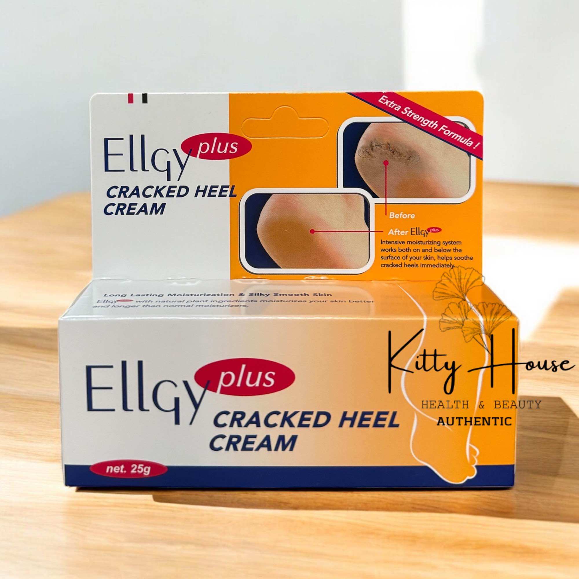 KEM BÔI NỨT GÓT CHÂN ELLGY PLUS 25g