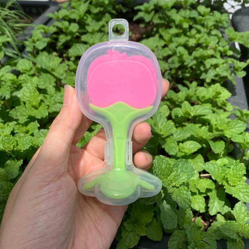 Đồ chơi cắn răng gặm nướu hình hoa quả cho bé (có hộp)