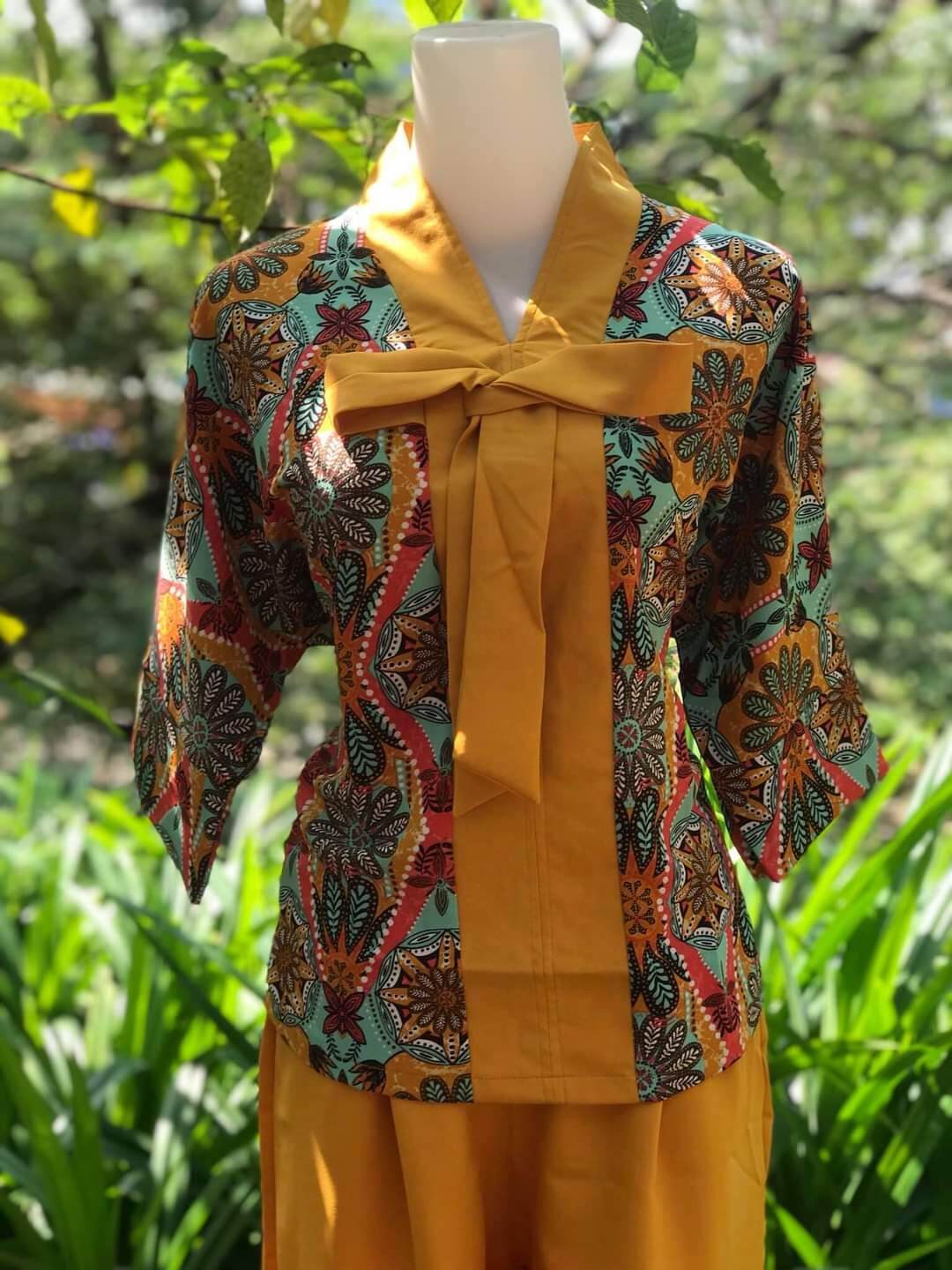 🌻 Set Bộ Hoa Thổ Cẩm Viền Phối🌻