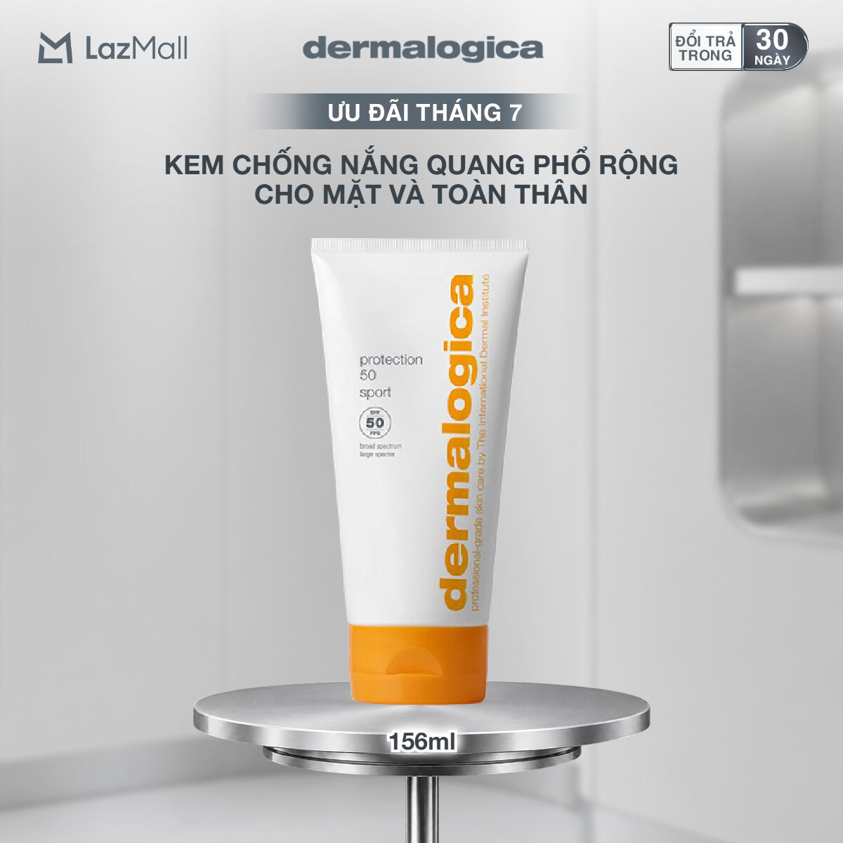Kem chống nắng Dermalogica Protection 50 Sport SFP50 156ml