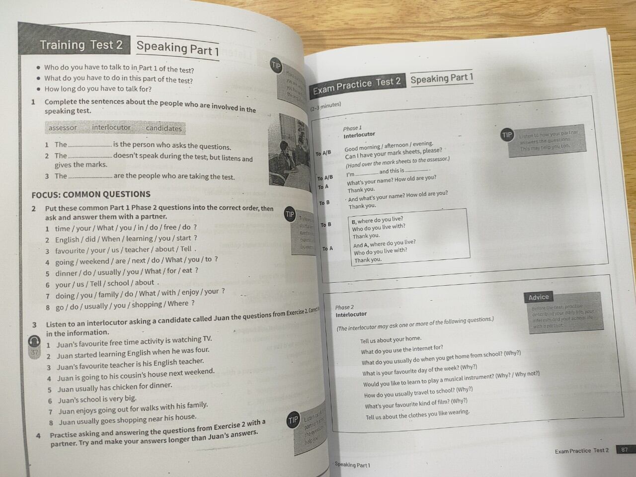 B1 Preliminary for school Trainer