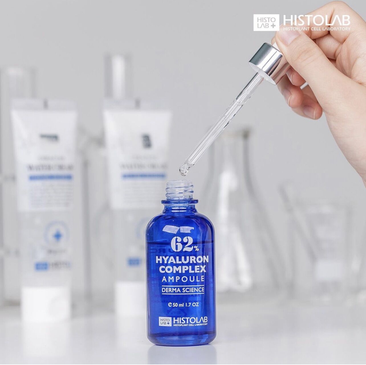 [HISTOLAB] TINH CHẤT CẤP ẨM-62% HYALURON COMPLEX AMPOULE