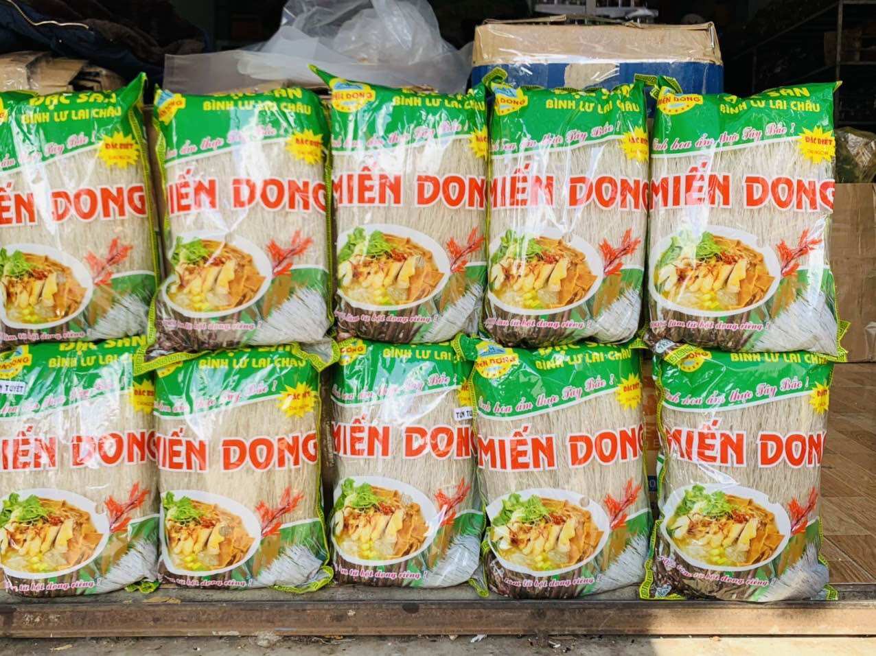 Miến Dong Bình Lư Tam Đường Lai Châu ( 100% Bột Củ Dong Riềng )