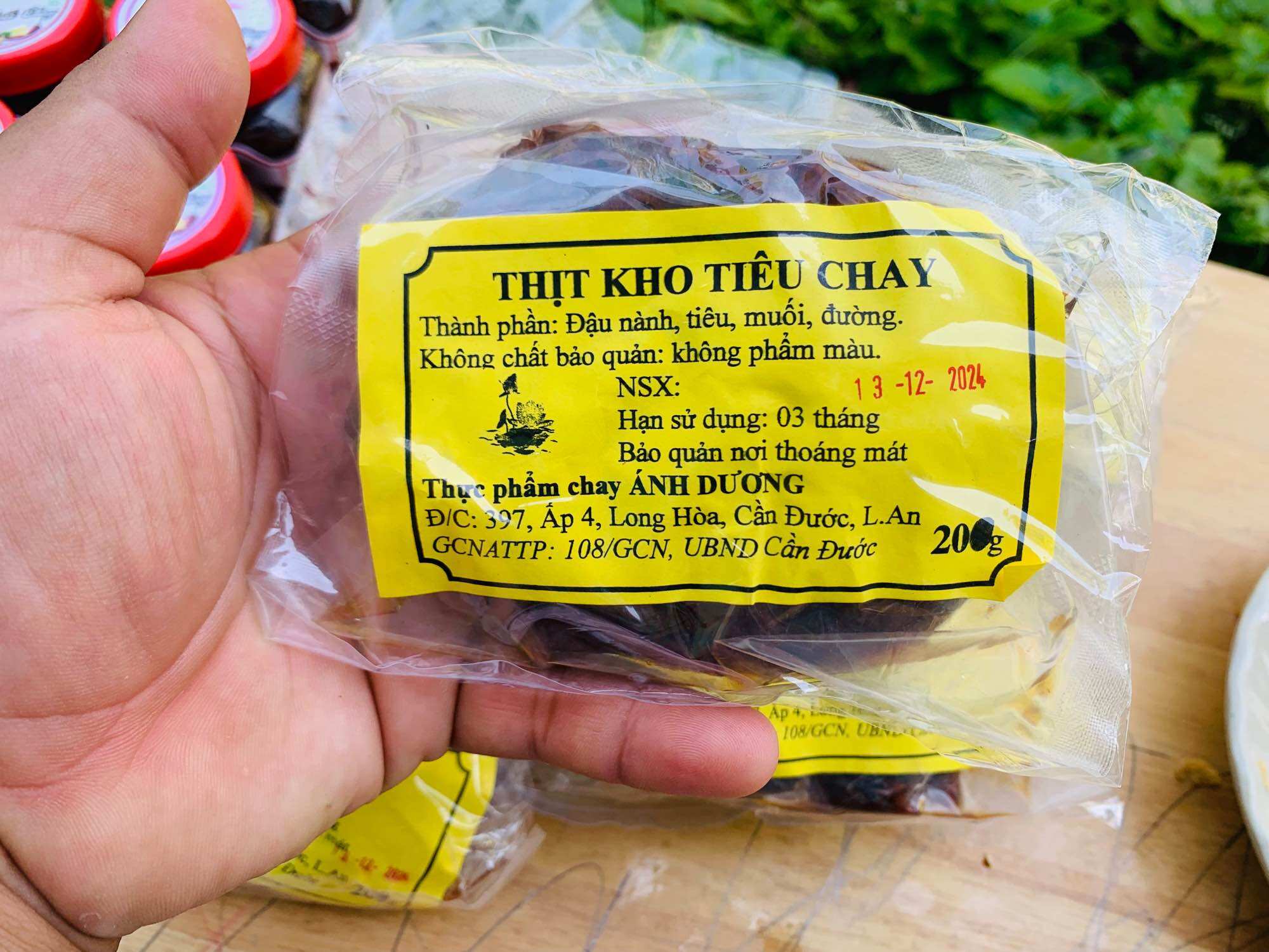 Thịt kho tiêu chay đặc biệt combo 5 gói 1kg