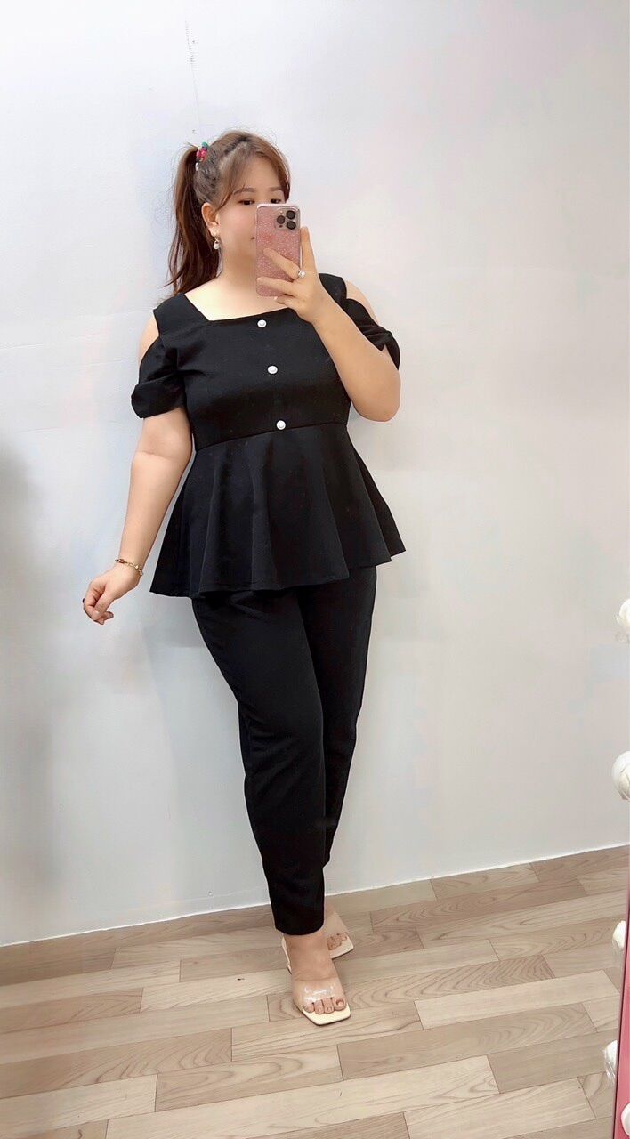 Bộ lửng mặc nhà Bigsize 67-95kg(sét 9 tất tay nơ)