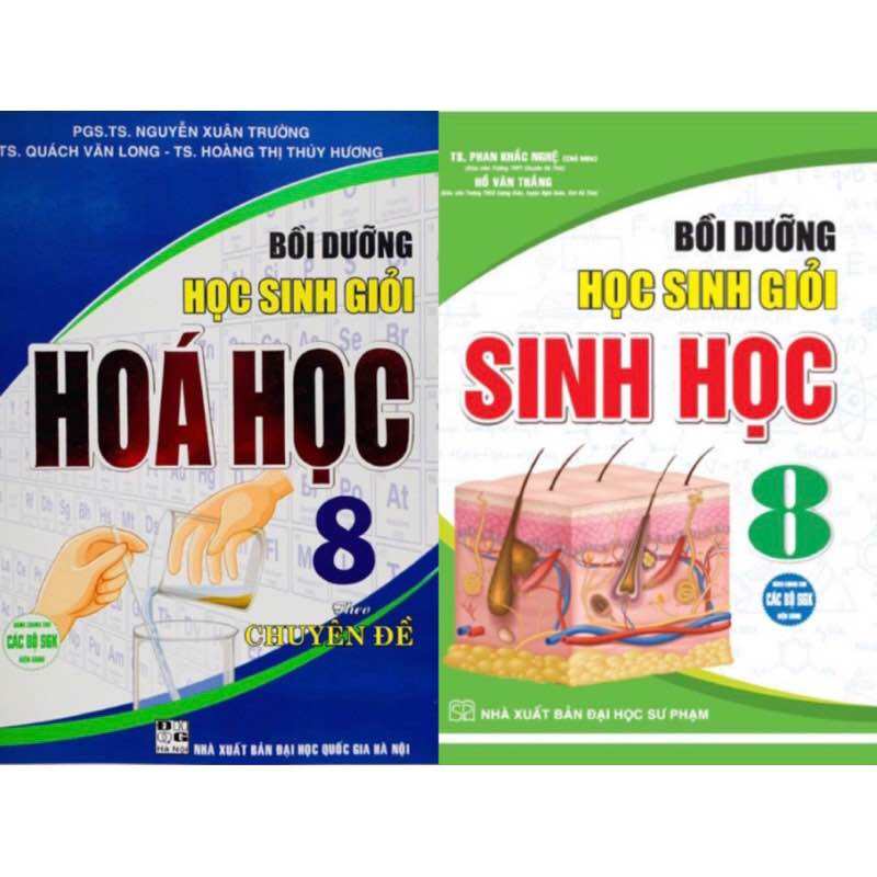 Sách - Đề Bồi Dưỡng Học Sinh Giỏi Hóa Học Và Sinh Học 8