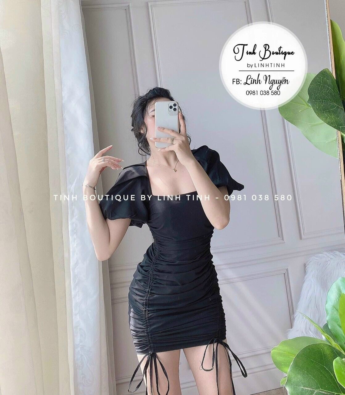 Đầm dự tiệc rút bên sang chảnh BG