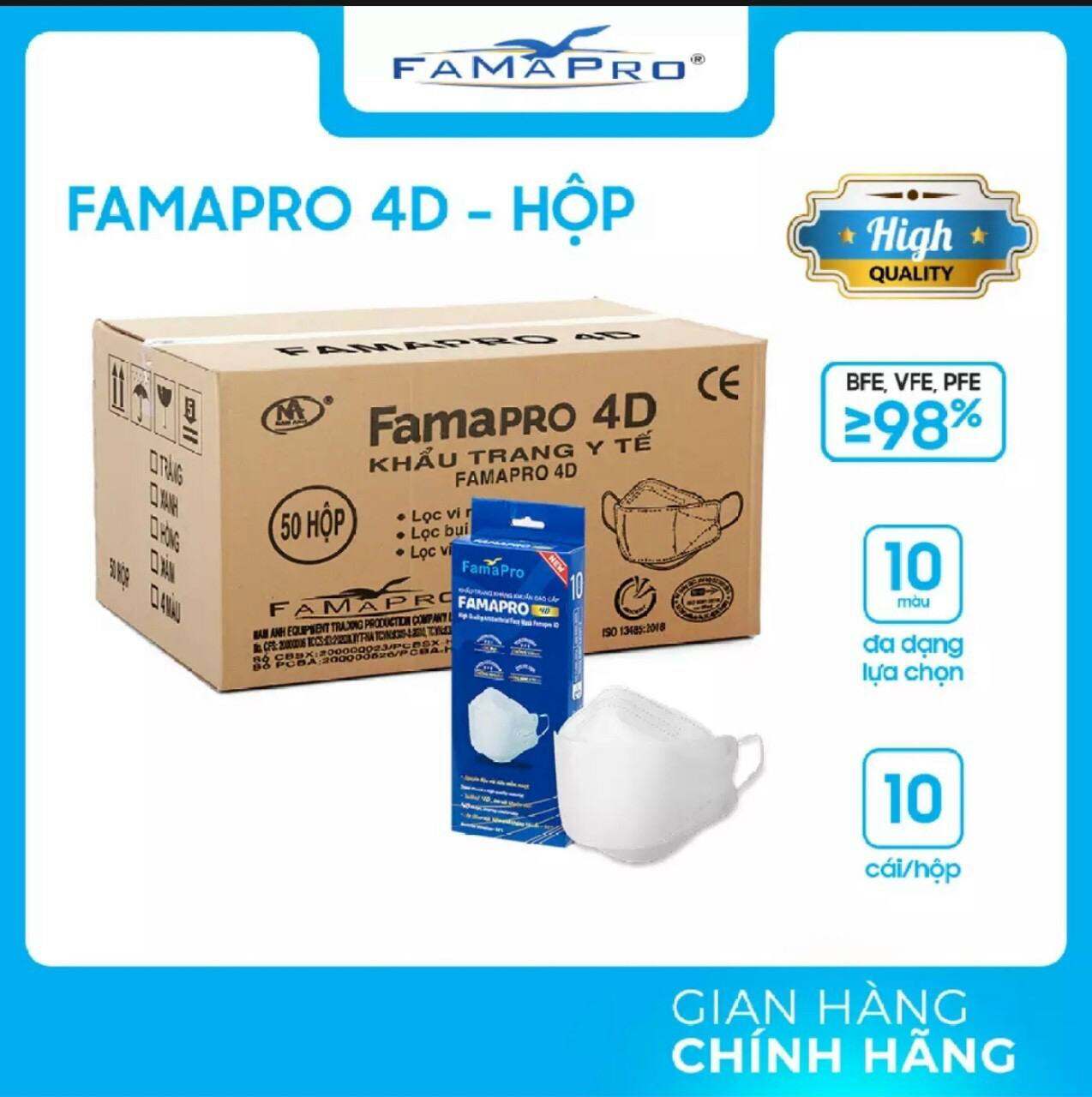 1 thùng famapro 4d 500 cái