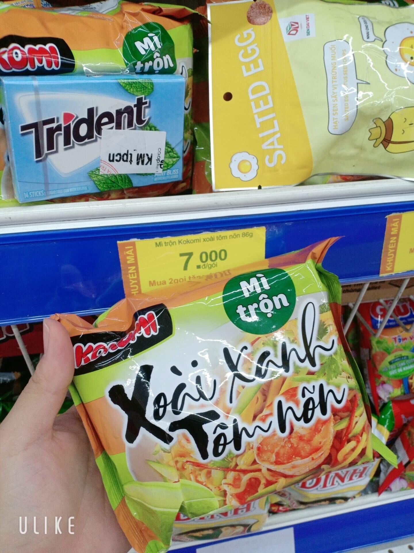 Mì trộn KoKoMi xoài xanh tôm nõn