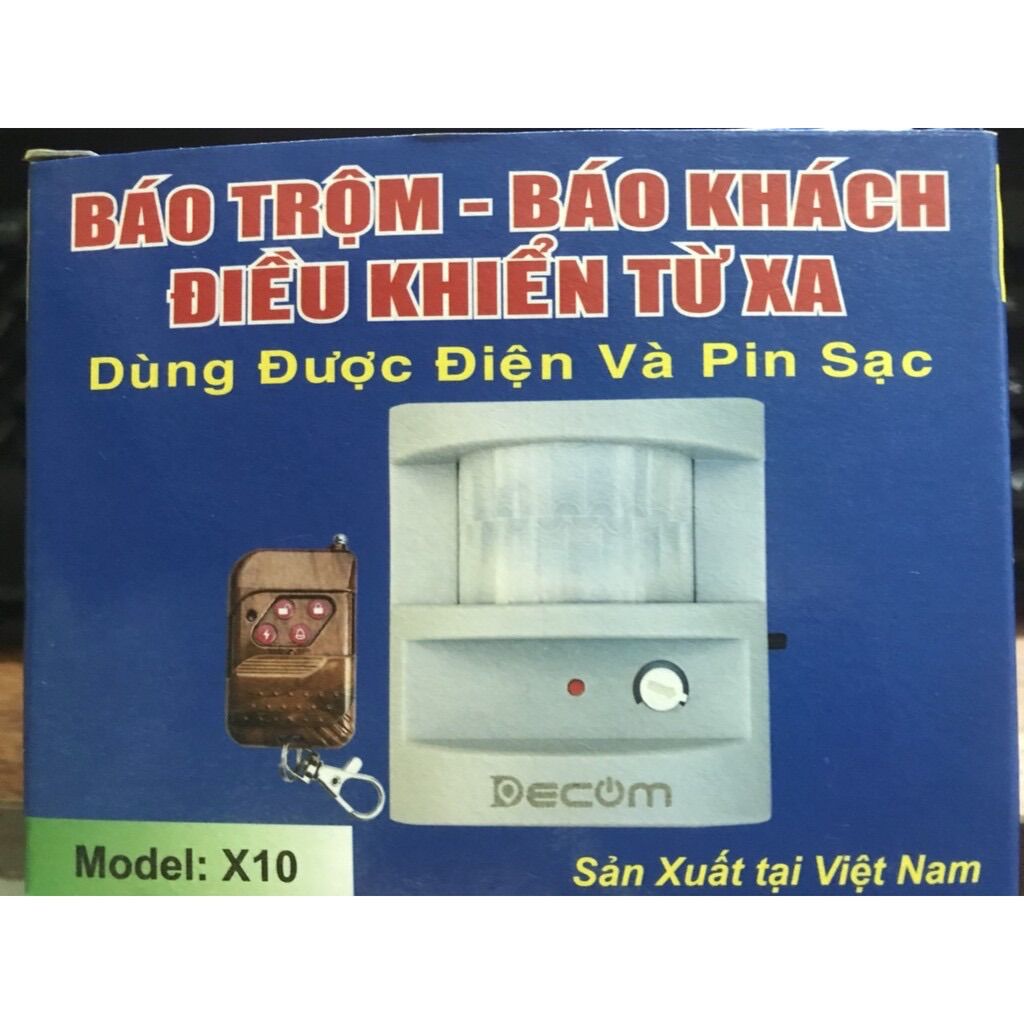 Báo khách báo trộm điều khiển remote