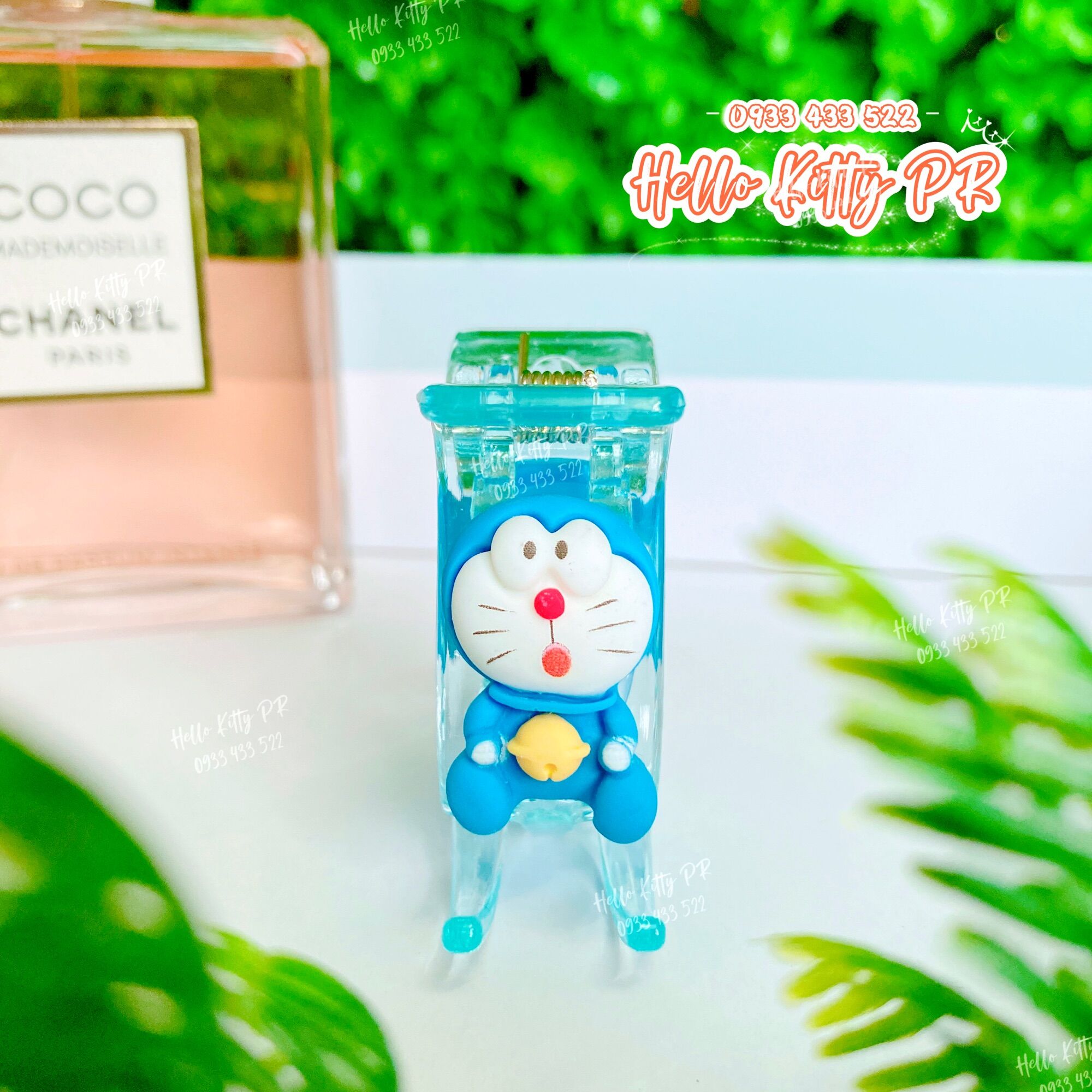 [Freeship Max] Kẹp tóc càng cua 3 răng 5 răng Doremon Doraemon HelloKitty PR