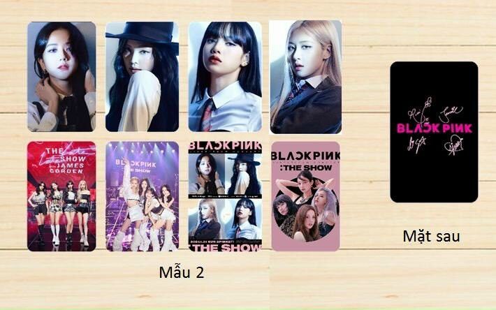 Set 8 tấm bo góc Black Pink